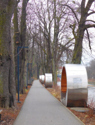 Naučná stezka na nábřeží řeky Olše, ateliér RS+, 2017-2019