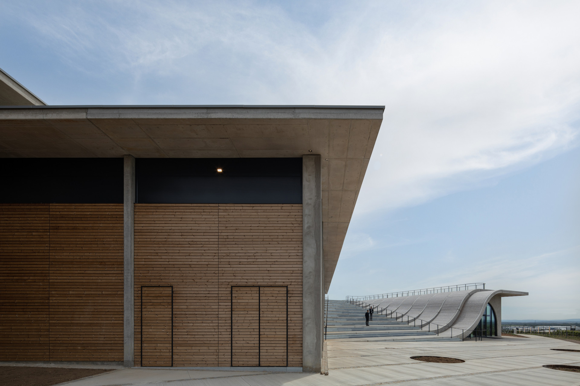 Sídlo Vinařství LAHOFER v Dobšicích u Znojma, Chybík+Krištof