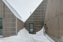 Rodinnů dům Hatley v kanadské provincii Québec, Pelletier de Fontenay + François Abbott