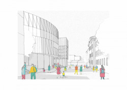 Přestavba Horácké arény v Jihlavě, Chybík+Krištof, vizualizace