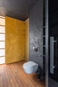 Interiér mezonetového bytu, studio AEIOU