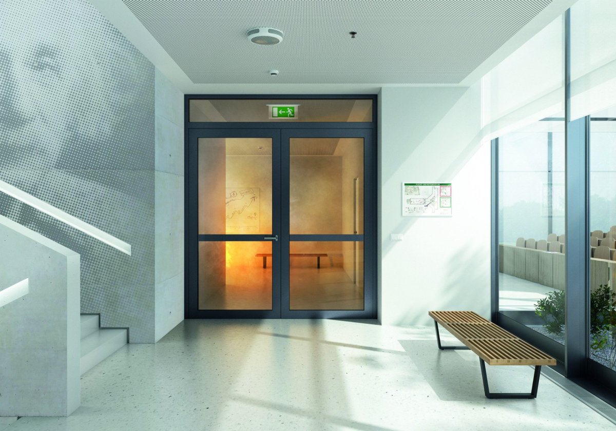 Hliníkové dveřní systémy Schüco FireStop ADS 90 FR 90-