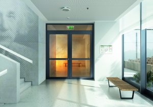 Hliníkové dveřní systémy Schüco FireStop ADS 90 FR 90-