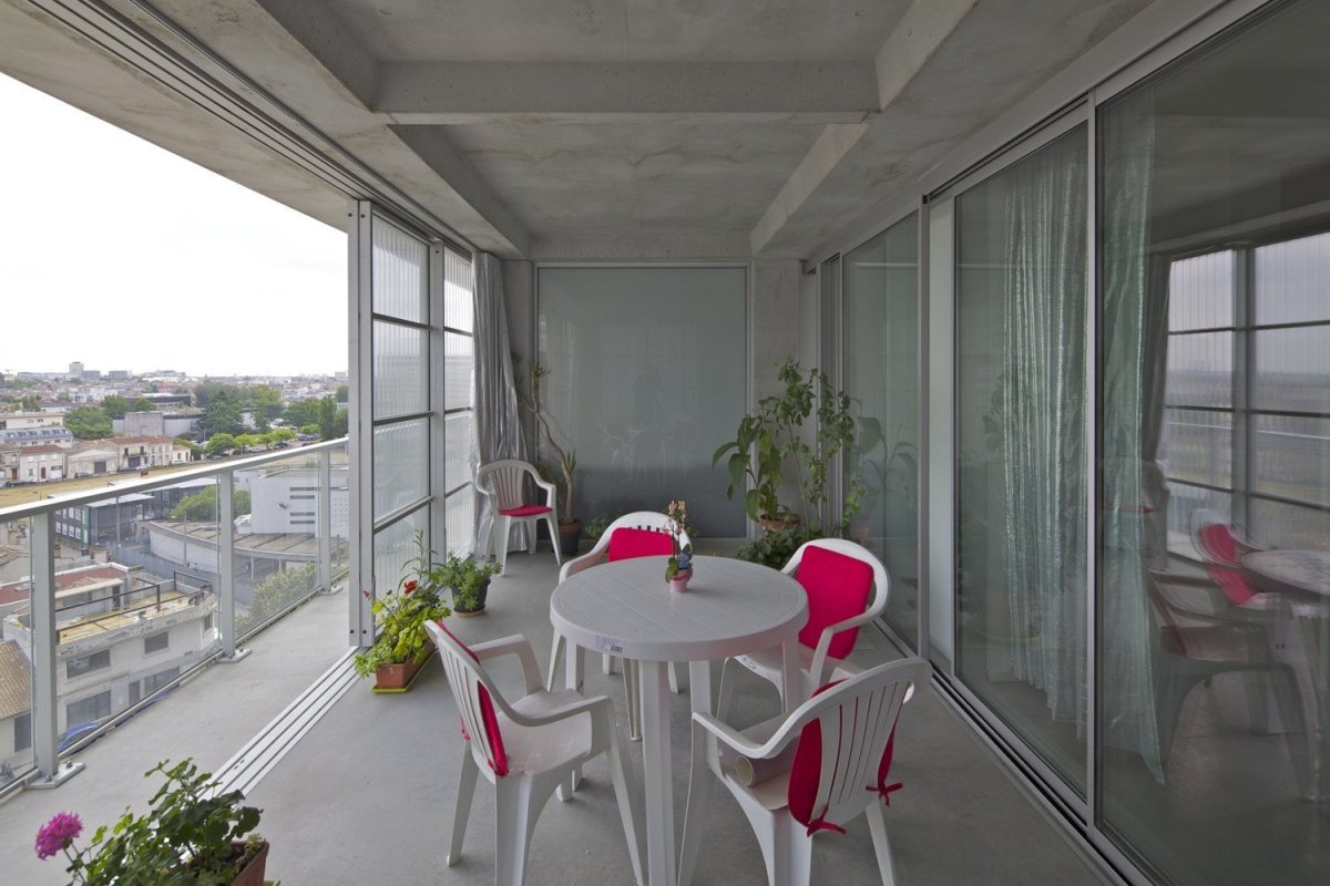 Rekonstrukce panelových domů Grand Parc Bordeaux, Lacaton & Vassal architectes, Frédéric Druot Architecture, Christophe Hutin Architecture