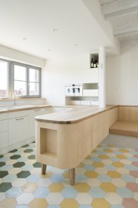 Rekonstrukce městské vily formou Baugruppe, No Architects