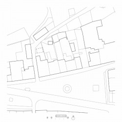 Altán městské knihovny ve Vamberku, Martin Kožnar, situace původní