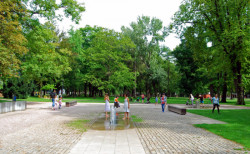 Revitalizace městského parku Jiráskovy sady v Litoměřicích