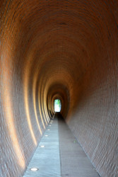 Jan Kotěra, pohled na předmostí Štefánikova mostu v Praze, 1920 (dobový tisk)