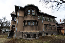 Grossmannova vila v Ostravě před rekonstrukcí
