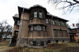 Grossmannova vila v Ostravě před rekonstrukcí