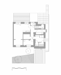 Studio acht, Rezidence Na Dračkách, půdorys 1. PP – foto