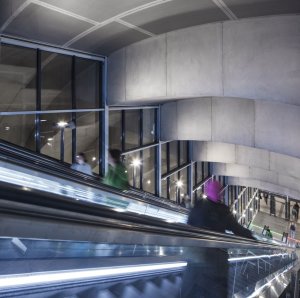 Stanice metra Loren od Arne Henriksen Arkitekter a MDH Arkitekter