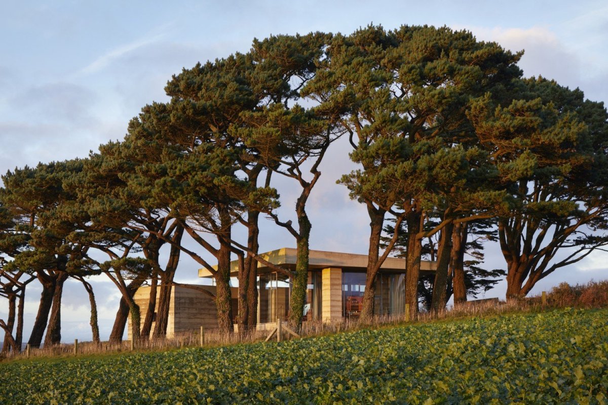 Vila Secular Retreat v anglickém Devonu, Peter Zumthor