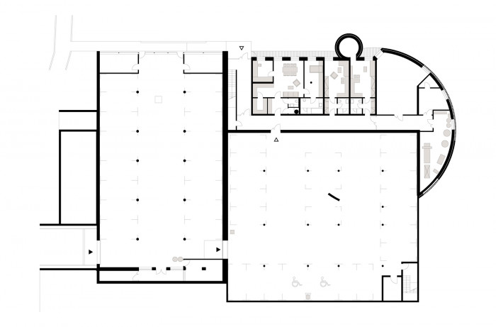 Kostel bl. Restituty Brno - Lesná, suterén