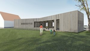 Mateřská škola Všetaty, vizualizace, Prodesi