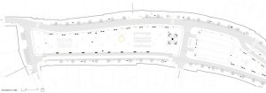 Kašna na Karlově náměstí v Třebíči, situace, H3T Architekti