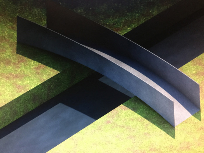 Lávka přes Dřetovický potok, Aoc architekti + Kloknerův ústav ČVUT v Praze (Ondřej Císler a Petr Tej), schéma