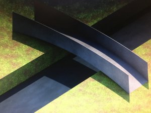 Lávka přes Dřetovický potok, Aoc architekti + Kloknerův ústav ČVUT v Praze (Ondřej Císler a Petr Tej), schéma