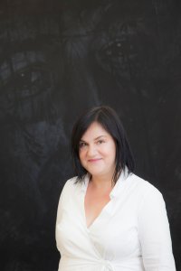 Kurátorka Sylvia Jokelová, portrét