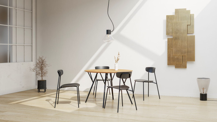 Minimalistická židle Trivi od LD Seating ve spolupráci s českým designérem Martinem Foretem