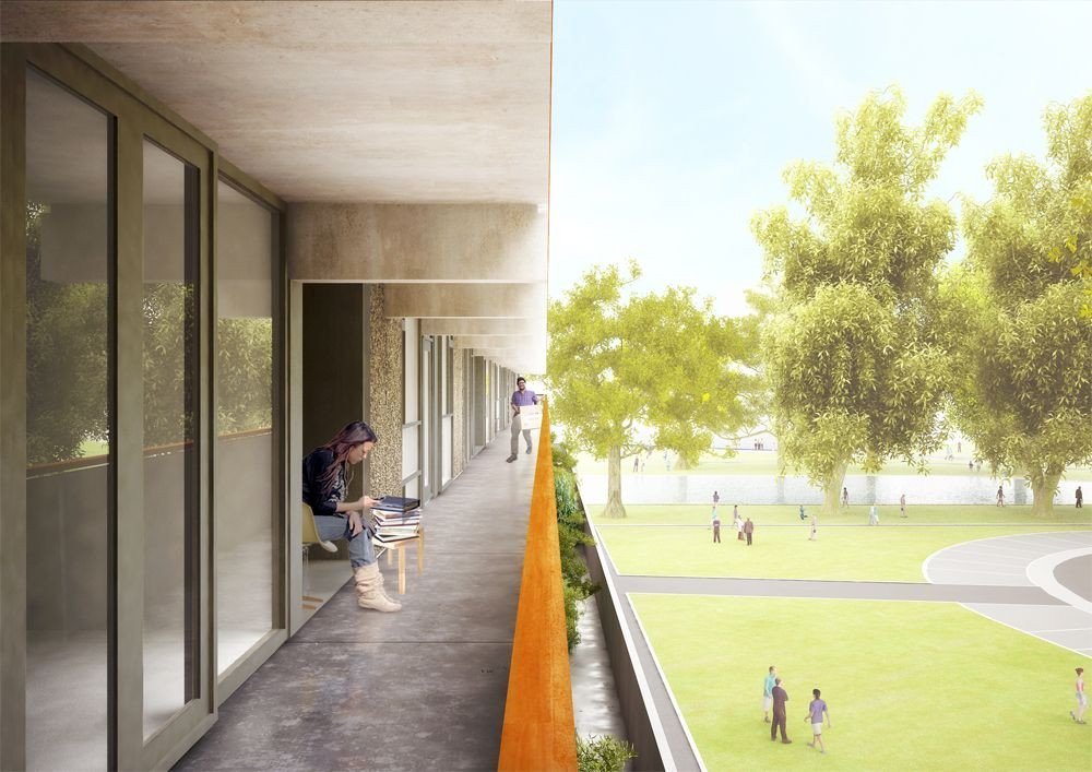 NL Architects, XVW architectuur, deFlat Kleiburg, vizualizace
