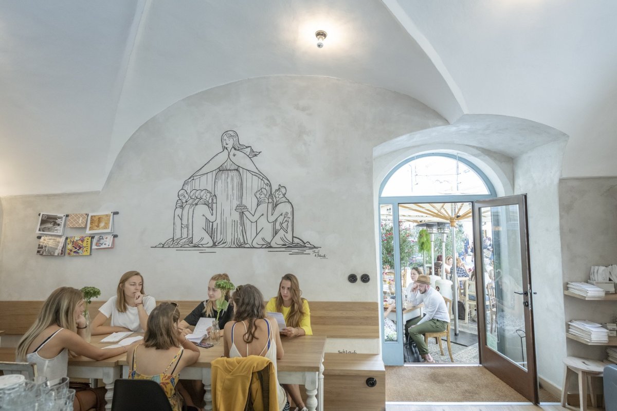 Bistro Monk od edit! architects v Praze