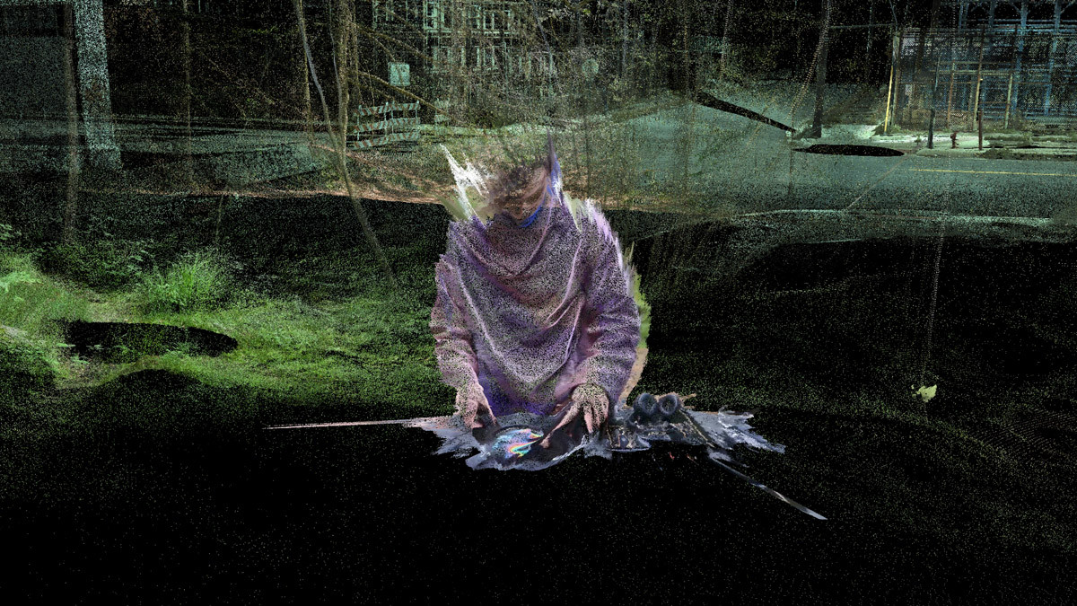 Záběry z filmu Where the City Can’t See v režii Liama Younga (2017, 11 minut).