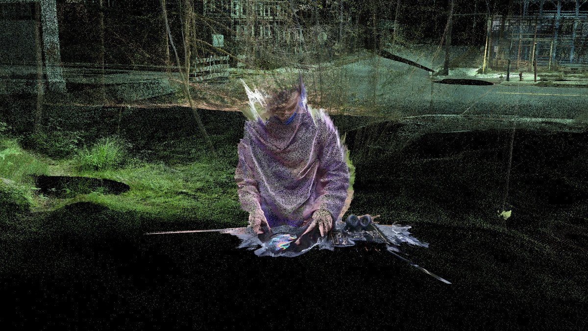 Záběry z filmu Where the City Can’t See v režii Liama Younga (2017, 11 minut).