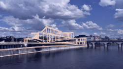 Místo budoucí Vltavské filharmonie