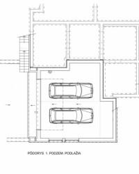 Rodinný dom N v Lietavskej Svinnej - Michal Diviš Architekti, půdorys 1PP