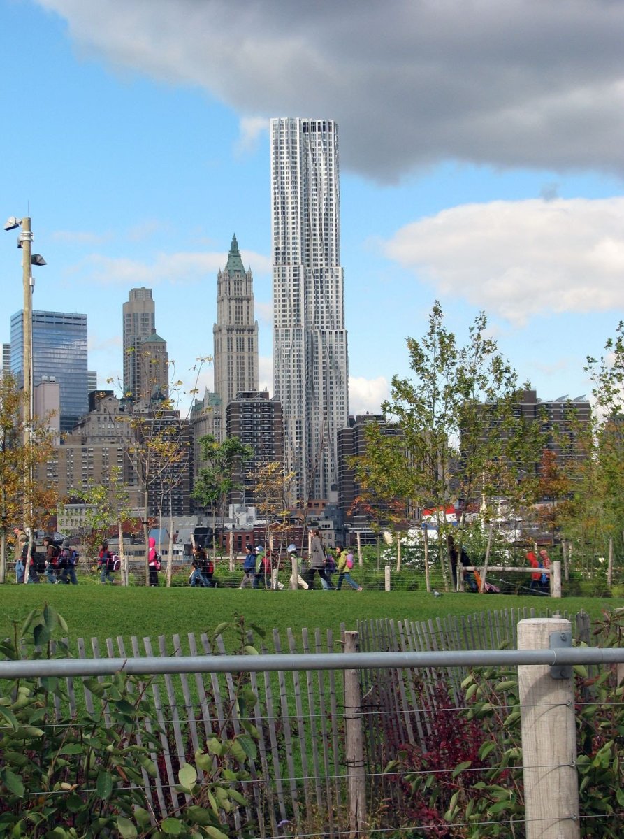 Frank Gehry, mrakodrap na 8 Spruce Street, foto