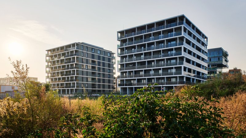 Bytové domy Riviéra Karlín od Expert Architects