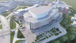 Kongresové centrum, vizualizace.