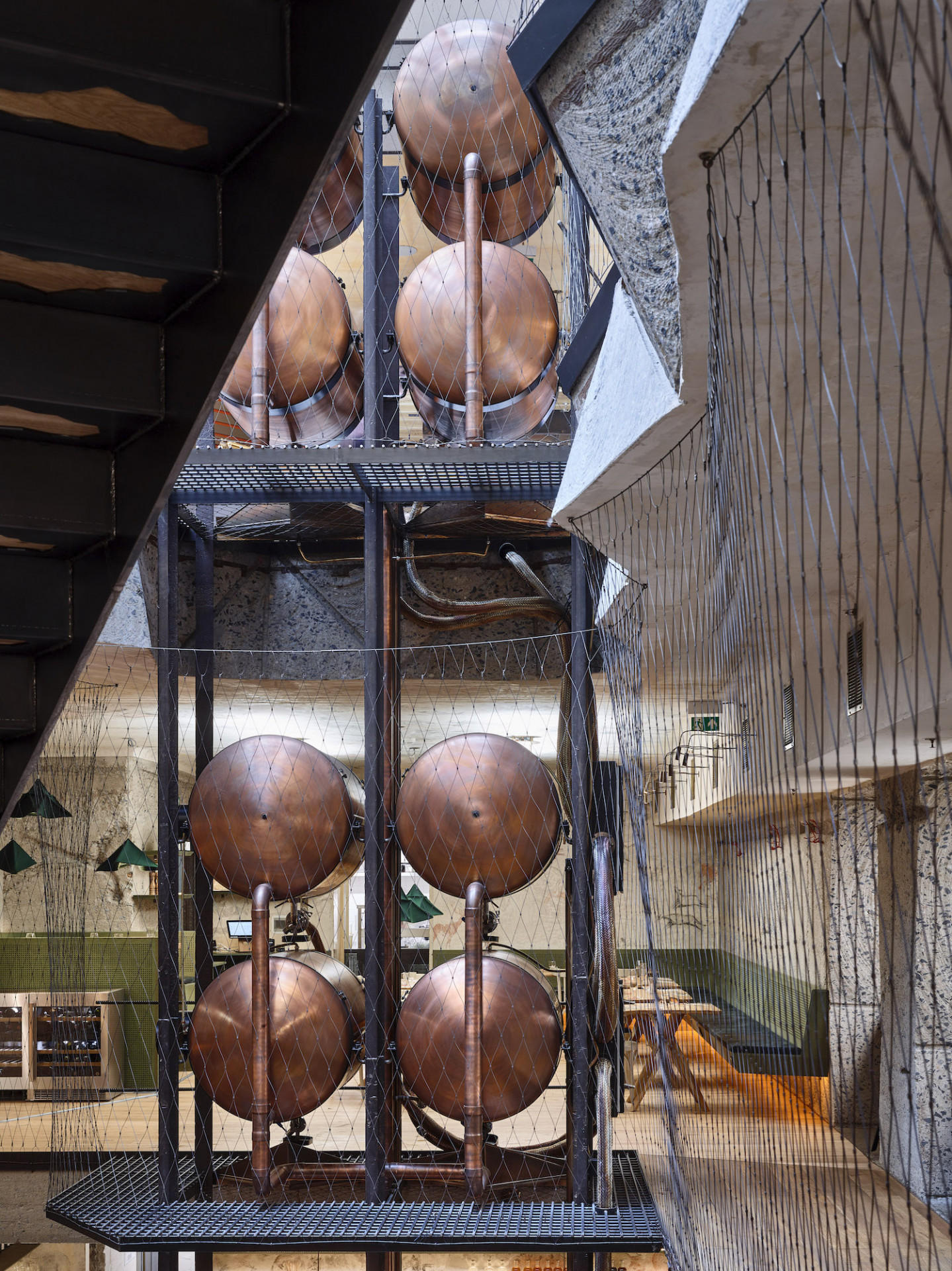 Restaurace Červený jelen v Praze, FIALA+NEMEC