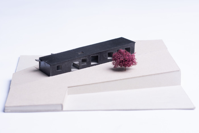 Rodinný dům v Radvanicích, ti2 architekti / Tomáš Kozel, Kamil Měrka, model