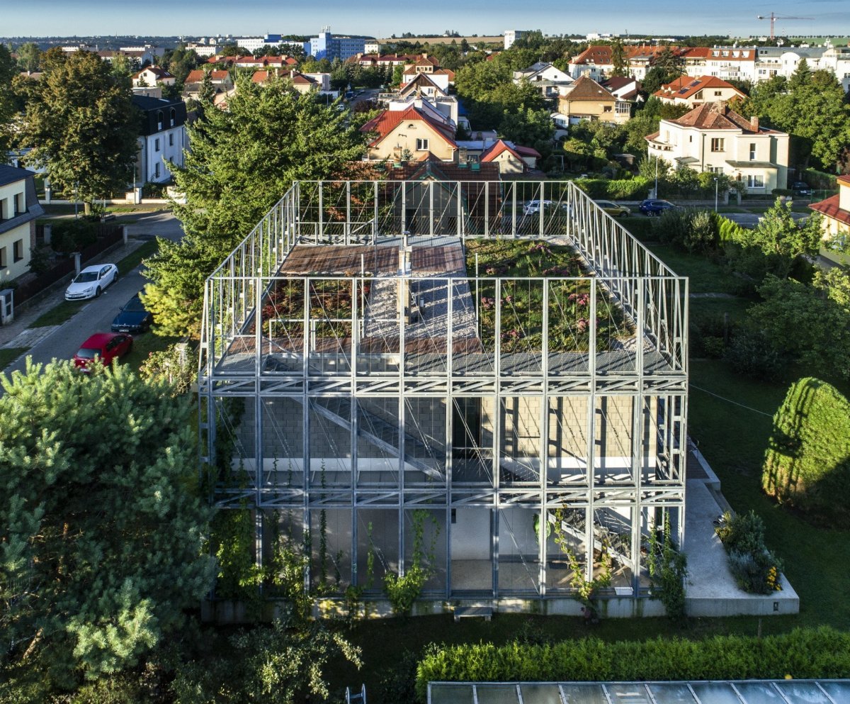 Dům v ocelovém korzetu, Jan Šépka /Šépka architekti/