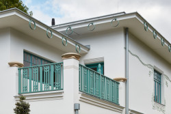 Vila navržená Janem Kotěrou v Roztokách u Prahy