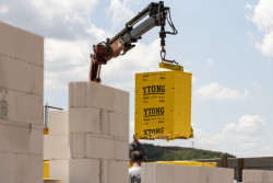 Kolonie rodinných domů na východním Slovensku se staví z pórobetonu Ytong