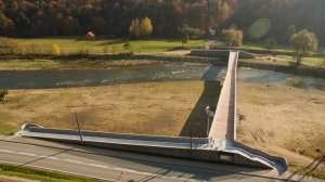 Pešia a cyklistická lávka SK_PL, zerozero