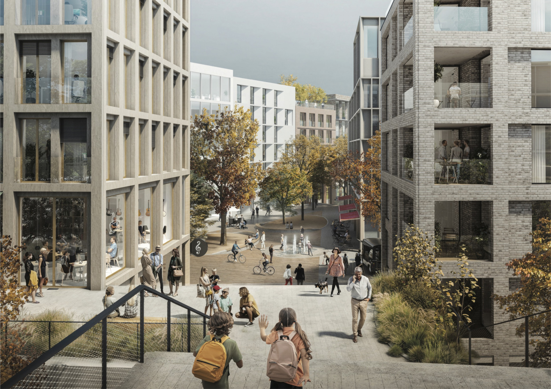 Tým složený z architektonických studií UNIT architekti, A69 – architekti a MARKO&PLACEMAKERS zvítězil v soutěži na řešení pražské Florence