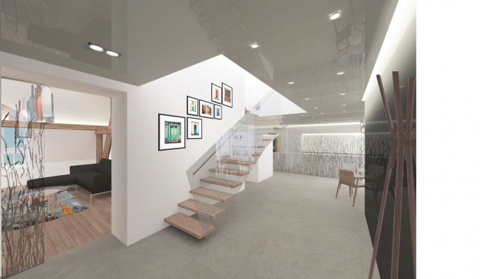 ASGK Design, Podkrovní apartmá Josefov, vizualizace - foto