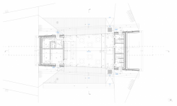 David Prudík, M&P Architekti, Park 4Dvory, kavárna, půdorys 1. NP – foto