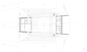 David Prudík, M&P Architekti, Park 4Dvory, kavárna, půdorys 1. NP – foto