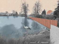 Nejlepší ateliérový krajinářský projekt vypracovaly Lucie Flanderková a Jessica Kleistnerová. V práci se věnují krajině Rožmitálu pod Třemšínem