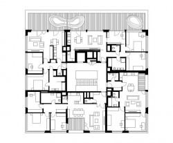 Bytový dům Bulovka, 7 NP