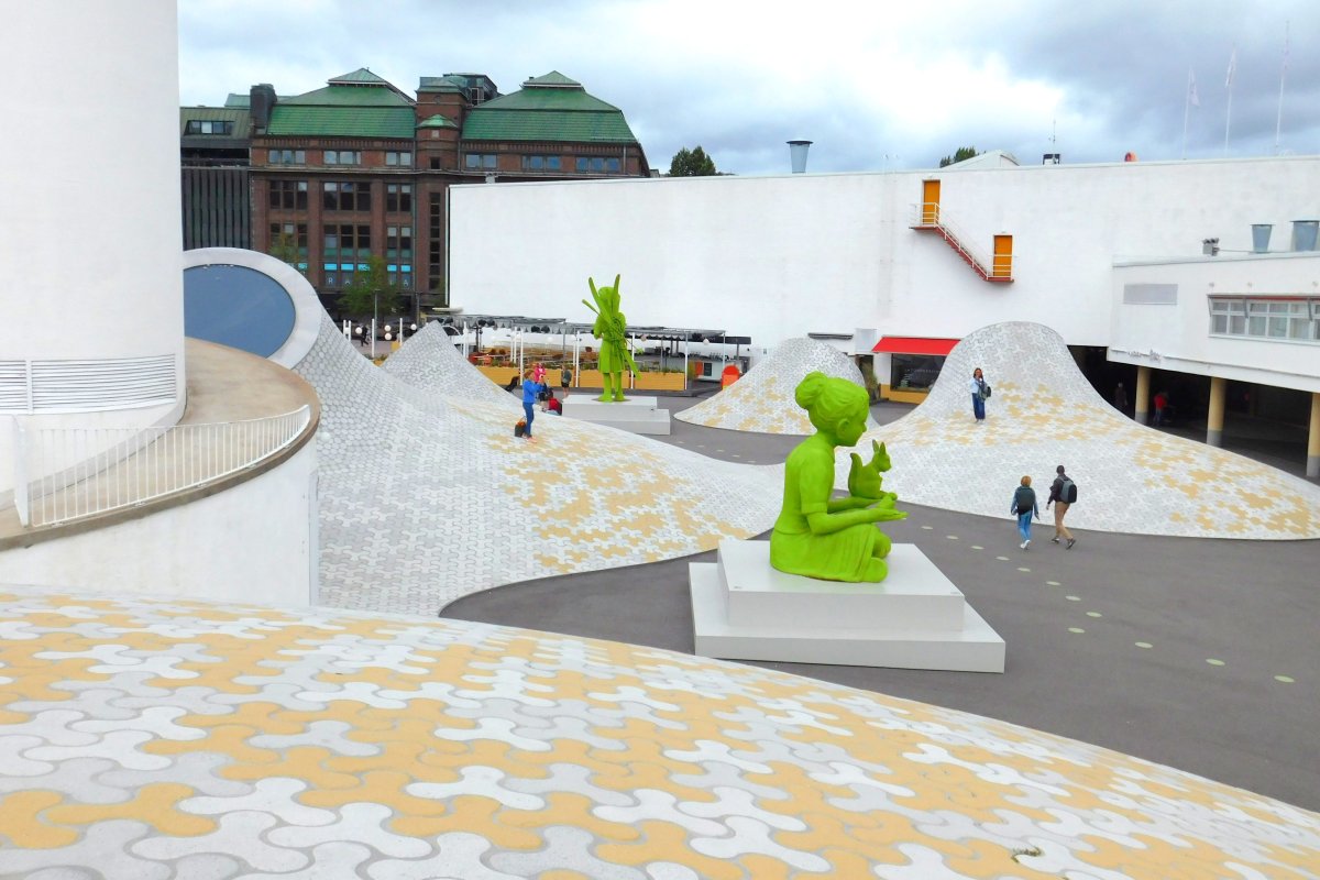 Galerie moderního umění Amos Rex od JKMM