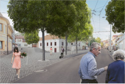 Odměny: Společenské centrum Stará Hasička, vizualizace, monom works