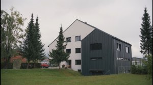 Obecní úřad Trojanovice(snímek k filmu Muž, který sázel domy)