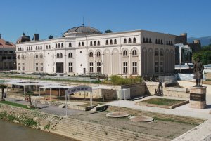 Muzeum makedonského boje (2008-2011) představuje úsilí celého národa při osvobození se z Osmanské říše a později také z Jugoslávie.