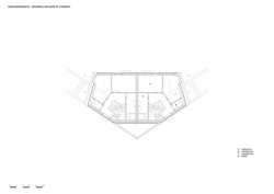 Schaerdeke Lo-Reninge, Architectenbureau Bart Dehaene - Půdorys 2NP